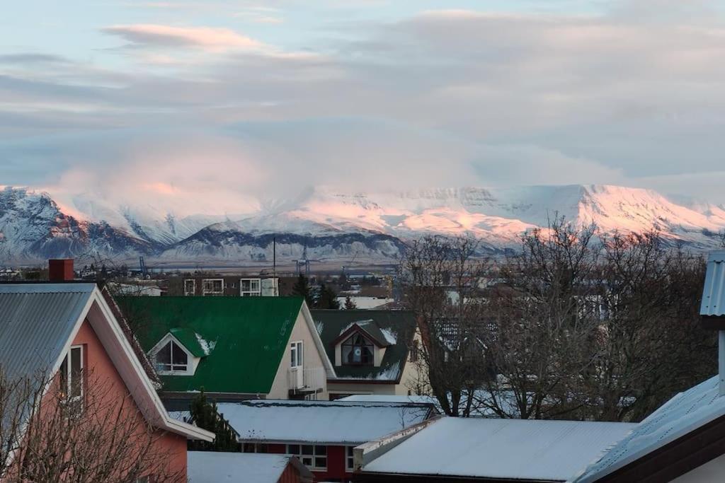 Icelandic Art Garden Villa W. Parking In Centre City Reykjavík Buitenkant foto